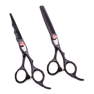 Professional Hair Scissors 6 AQIABI Japanese Steel Hair Cutting Scissors Hairdressing Thinning Shears Barber Haircut Set A1019