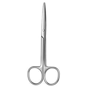 WELLFLYER BS-371 Wholesale Stainless Steel sharp Round Large Straight Large Beauty Surgical Scissors
