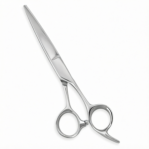 CHAOBA Professional Stainless Steel Sharp Hair Scissors 6 Inch Barber Scissors with Long Handle