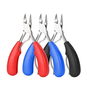 Good Quality Professional ABS Handle Thick Stainless Steel Nail Cutter Nipper Finger & Toe Nail Clippers for Ingrown Thick Nails