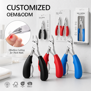 Professional Heavy Duty Ingrown Toenails Nippers Cutters Dead Skin Dirt Remover Pedicure Care Tool Toe Nail Trimmer Nippers